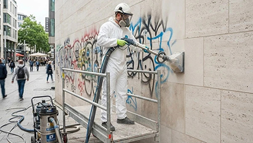 Graffitientfernung – Referenzbild 2